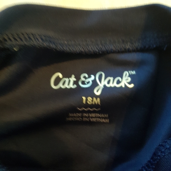 Cat & Jack 18 months 2 piece swim suit hearts - Picture 5 of 5